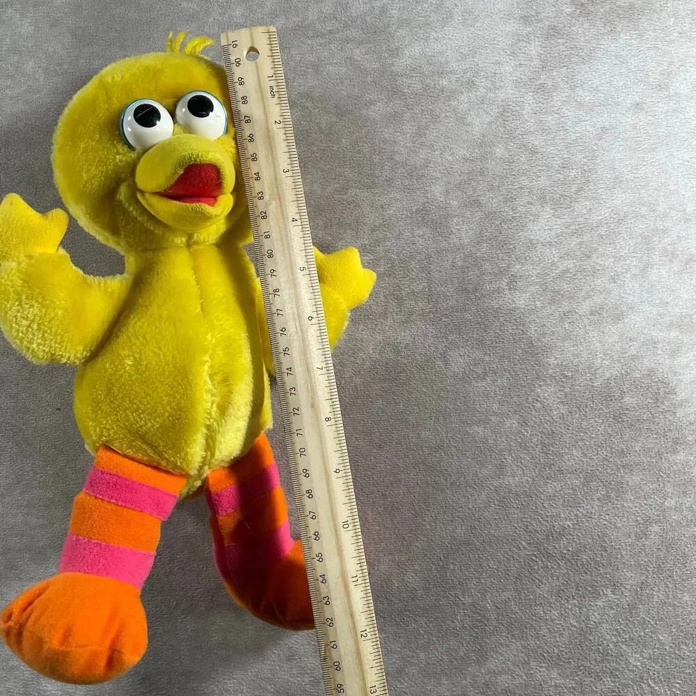 1996 VTG Tyco Sesame Street Tickle Me Big Bird Plush Toy